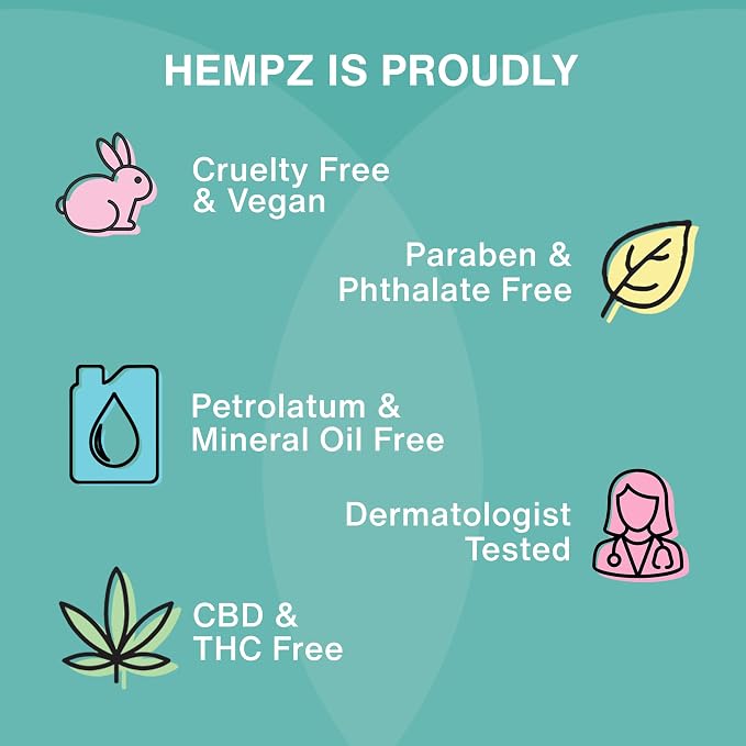 Hempz Mini Whipped Vanilla & Coconut Cream Body & Hand Lotion 2.25 oz. - Image 7