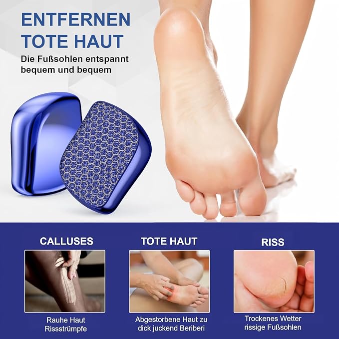Foot File, Nano Glass Callus Remover, Portable Professional Foot Beauty Care - Image 6