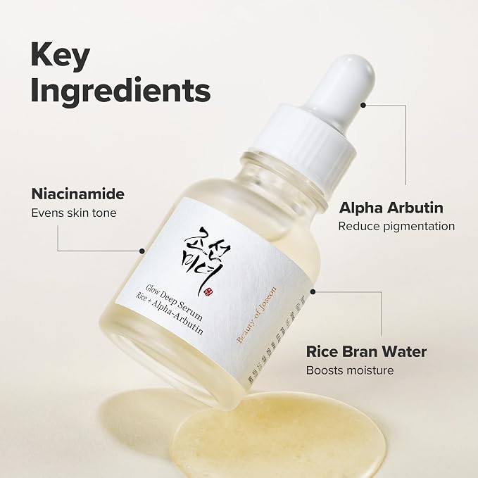 Beauty of Joseon Glow Deep Serum Rice Alpha-Arbutin Moisturizing Uneven Skin - Image 5