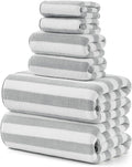 REDKISS Ultra Soft Bath Towel Sets 6-Piece 35"x70" | 100% Microfiber, Highly by REDKISSOnline