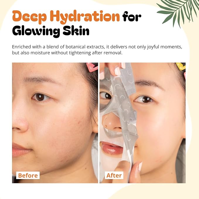 Epielle Character Face Mask Mystical Safari 12 Pack, Fun & Effective Korean - Image 5
