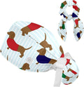 Ethnic Aztec Pattern Adjustable Scrub Cap Hat by otnrnondcl