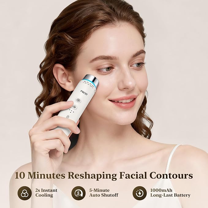 Beauty Wand, Cold and Hot Skincare Eyes & Face Depuffing Wand, Massager - Image 4