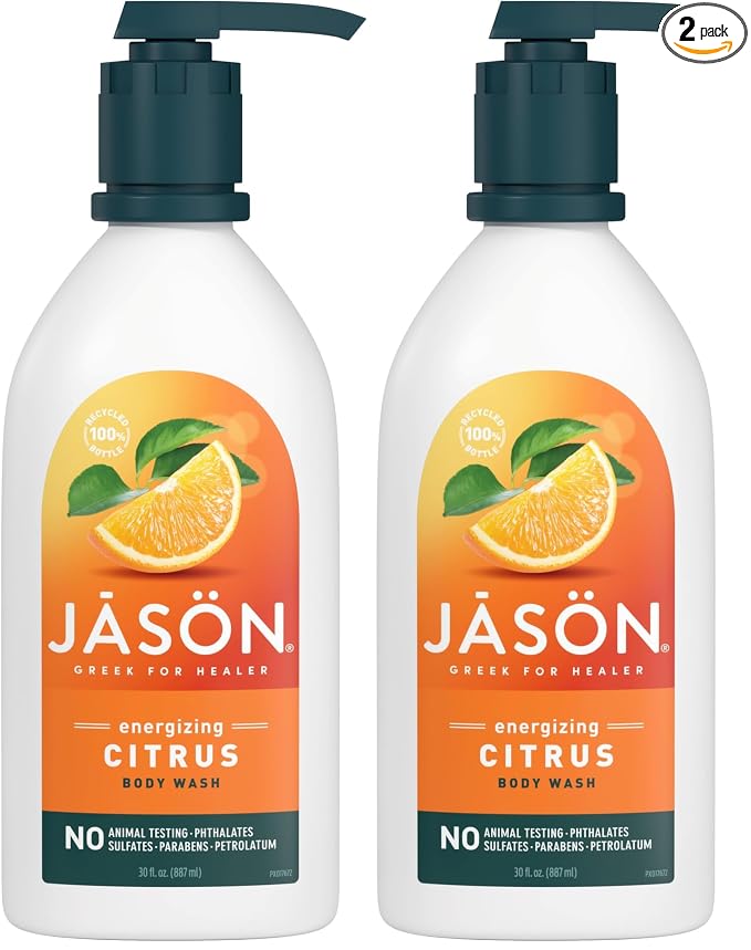 JASON Citrus Energizing Body Wash, by JASON