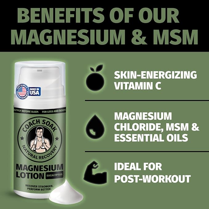 Coach Soak Magnesium Lotion - Image 3