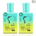 Glitter Gel Top Coat Set, 2 x 15ml Soak Off UV LED, Long Lasting Glitter Gel by GELLAKTIK