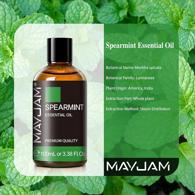 Spearmint Essential Oil, MAYJAM Pure Essential Oils - Image 3