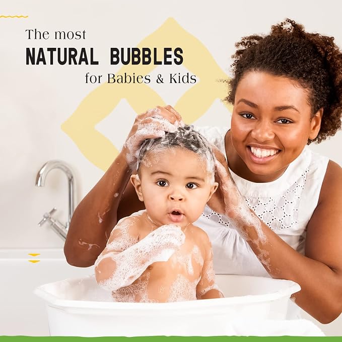 Alaffia Bubble Bath for Babies & Kids, Coconut Chamomile 2-Pack – Long-Lasting - Image 3