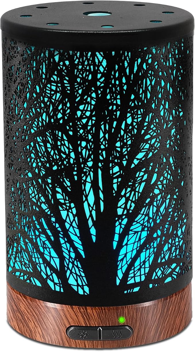 Essential Oil Diffuser - 150ML Metal Aromatherapy Diffuser by Maromamix
