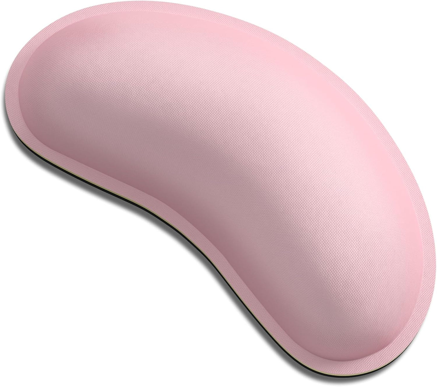 Dapesuom Mouse Wrist Rest, Cute Ergonomic Memory Foam Mouse Wrist for Computer Desk Mats Support, Hand Rest Pad Cushion for Gaming, Office, Laptop, Men, Women, Pain Relief & Easy Typing, Pink
