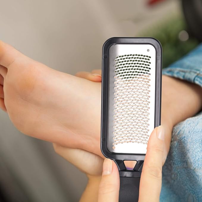 Foot Scrubber Foot Files Callus Remover Black Heel Grater Dead Skin Remover - Image 5