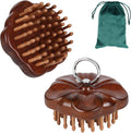 Wooden Massage Massager for Hair Growth, Head Scalp Comb, Manual Body Relax by MajiMama