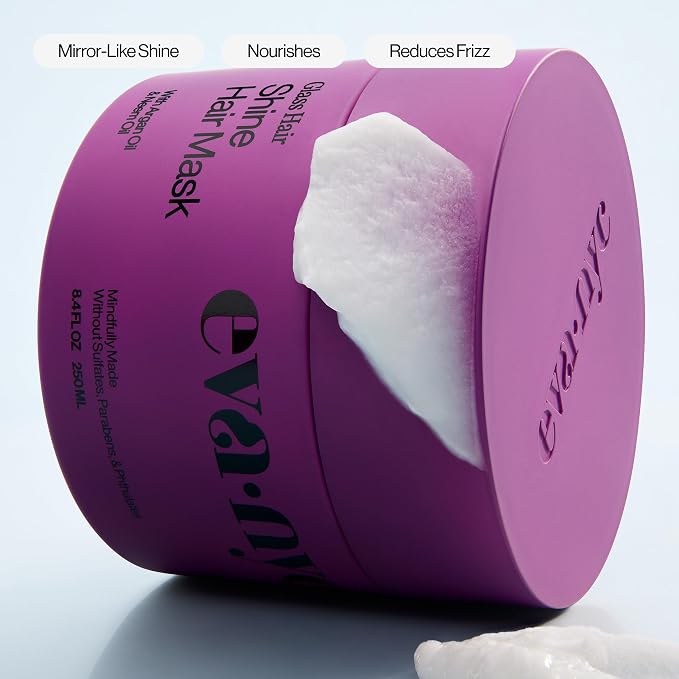 Eva NYC Anti-Frizz Hair Mask for Instant Shine - Image 6
