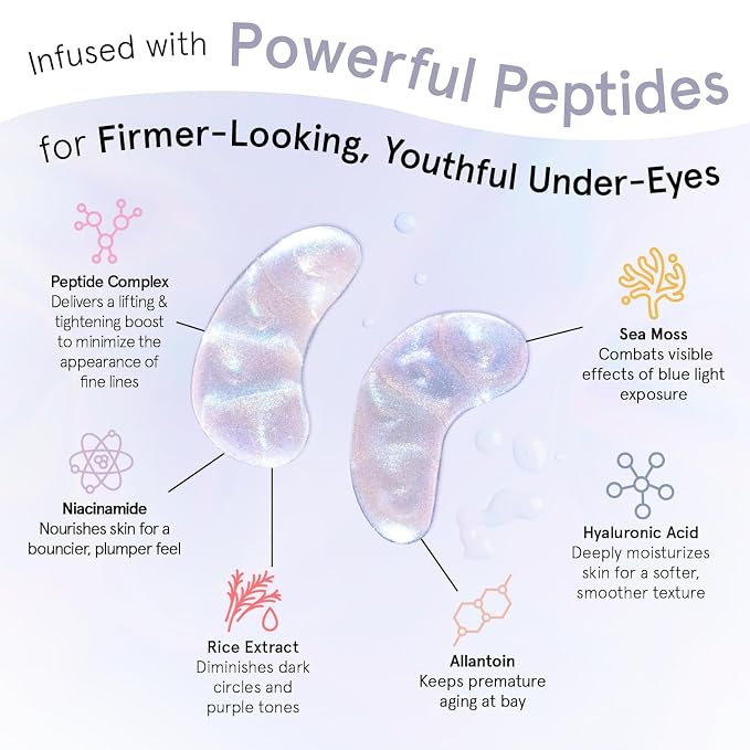 grace & stella Peptide Under Eye Patches - Image 6