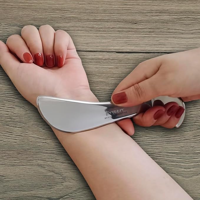 BYYDDIY Stainless Steel Muscle Scraper Tools Set, Scraping Massage Tools - Image 3