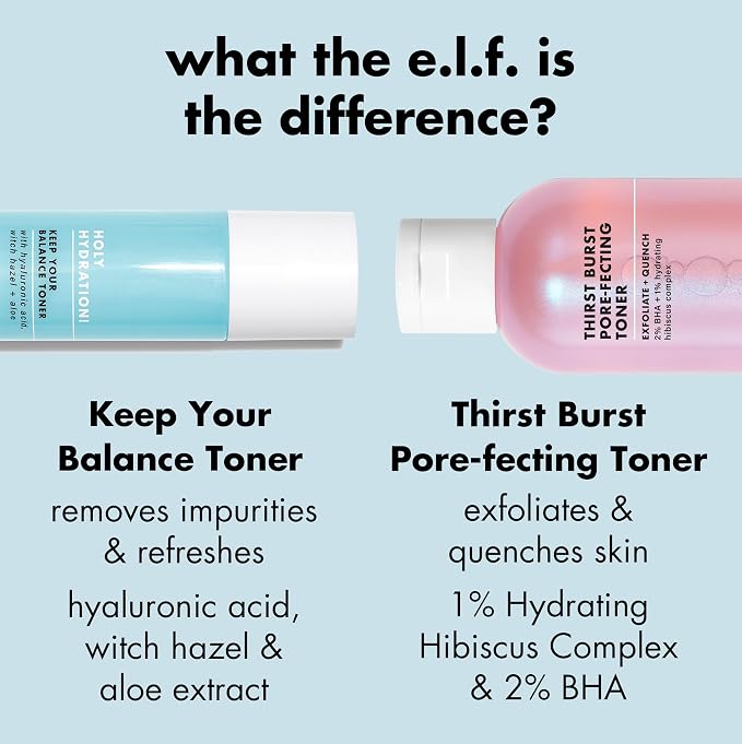 e.l.f. Thirst Burst Pore-fecting Toner, Hydrating & Exfoliating - Image 7