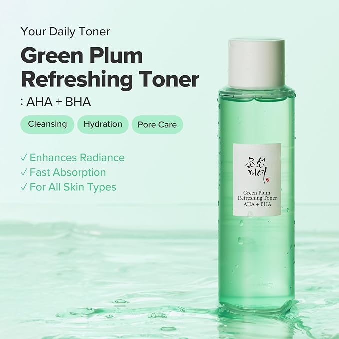 Beauty of Joseon Green Plum AHA BHA Toner Refreshing Facial Essence Moisturizer - Image 2