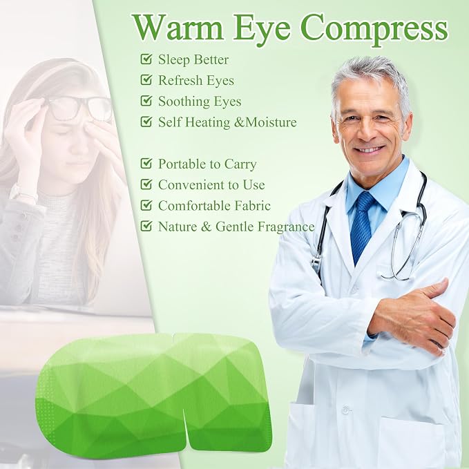 32Packs Steam Eye Mask, Heated Eye Mask - Image 4