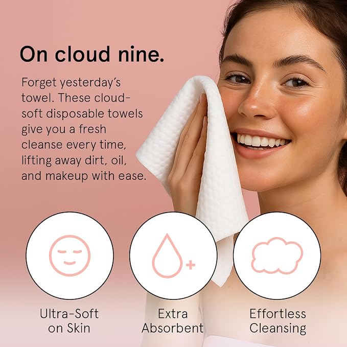 grace & stella Face Towels Disposable - Image 2