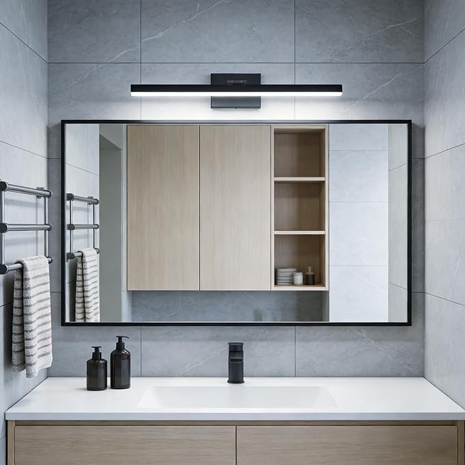 IZORRO Modern Bathroom Vanity Light 32 inch, 24W Dimmable Led Bathroom Light - Image 5