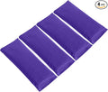 Sunshine Yoga 4-Pack Scented Sateen Eye Pillows, Low-Luster, 9’’ x 4’’ Flaxseed by SunshineYoga