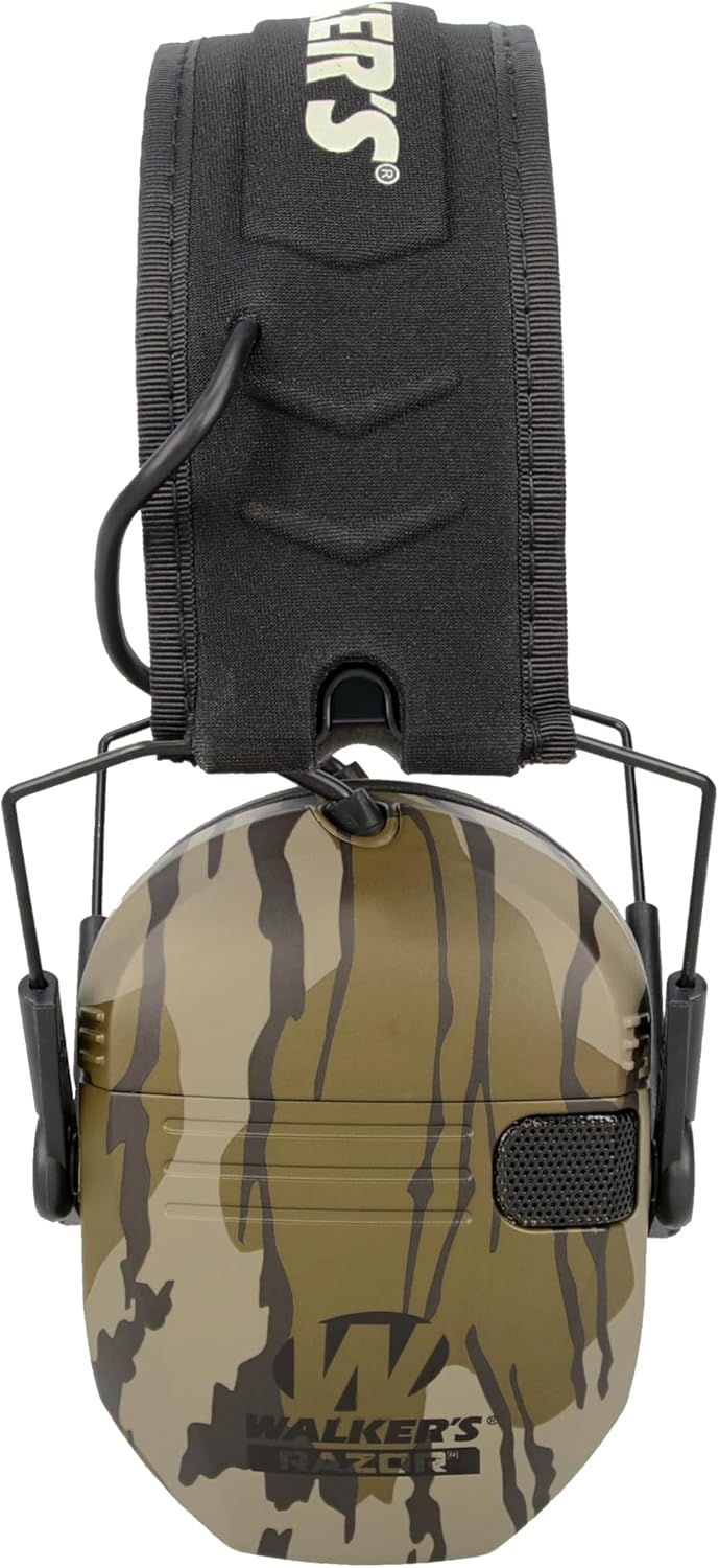 Walker's Razor Slim Ultra Low Profile Compact Design Adjustable Range Shooting Hunting Hearing Protection Electronic Earmuffs