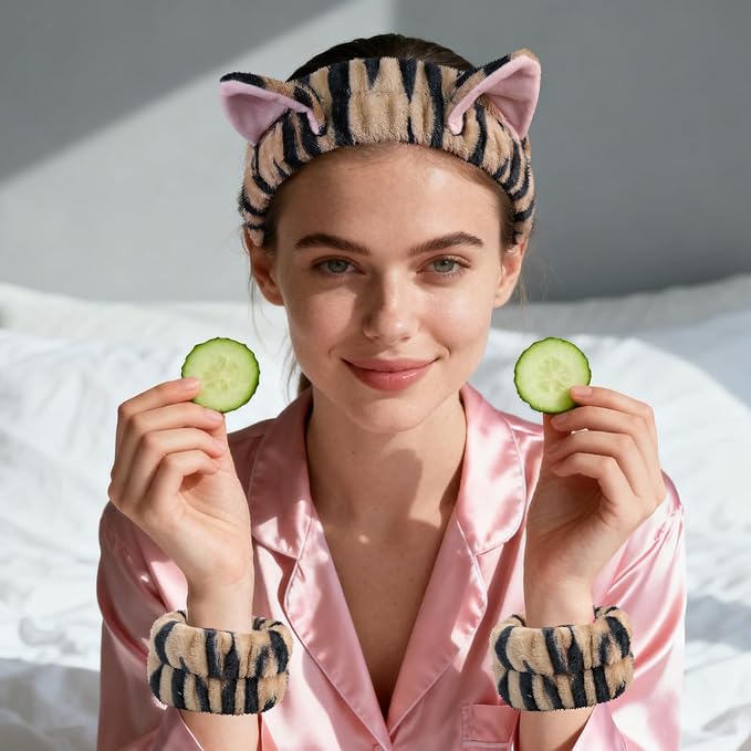 PERFECTSIGHT 2 Pack Cute Animal Headbands - Image 7