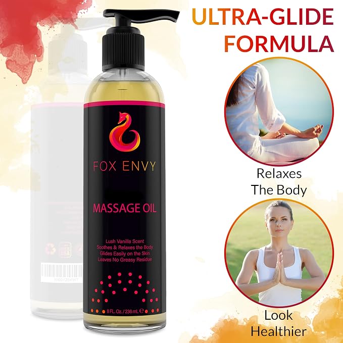 Body Massage Oil: Massage Oil for Massage Therapy, Premium Massaging Oil-Lush - Image 5