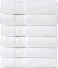 Modern Threads Hotel Collection 6-Pack 100% Ring Spun Cotton, Highly Absorbent by ModernThreads