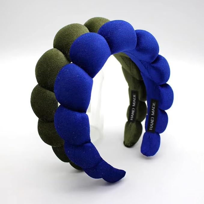 Fashion Headbands for Women Padded Fabric Hair Bands Wide Velvet Non Slip - Image 4