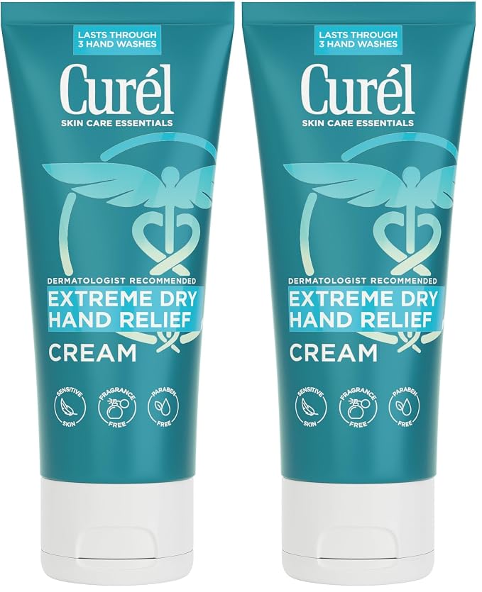 Curel Extreme Dry Hand Dryness Relief, Travel Size Hand Cream, Easily Absorbed by Cur%C3%A9lSkincare