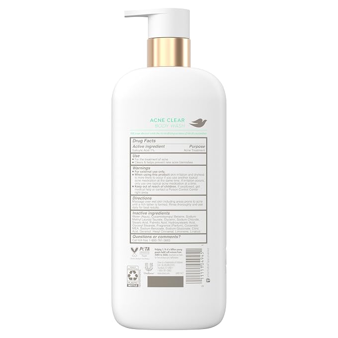 Dove Serum Body Wash Acne Clear - Image 3