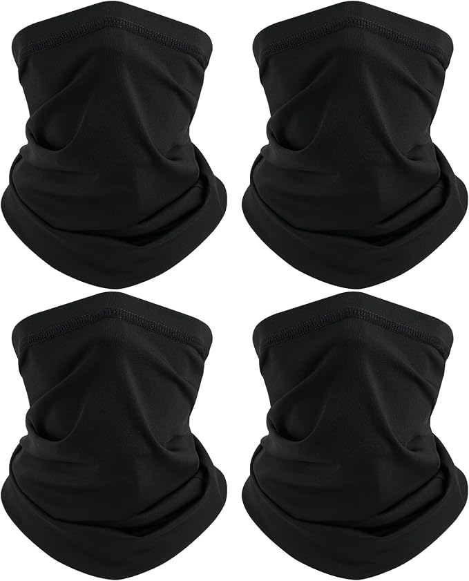 TICONN Neck Gaiter Face Cover Scarf, Neck Warmer Breathable Sun & Wind-proof by TICONN