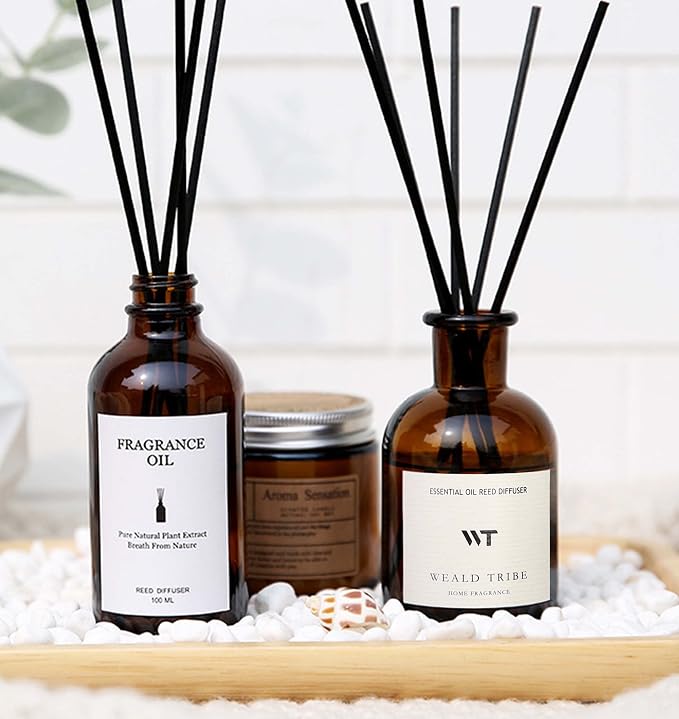 WEALD TRIBE Flower Reed Diffuser Set Neroli Scent - Image 6