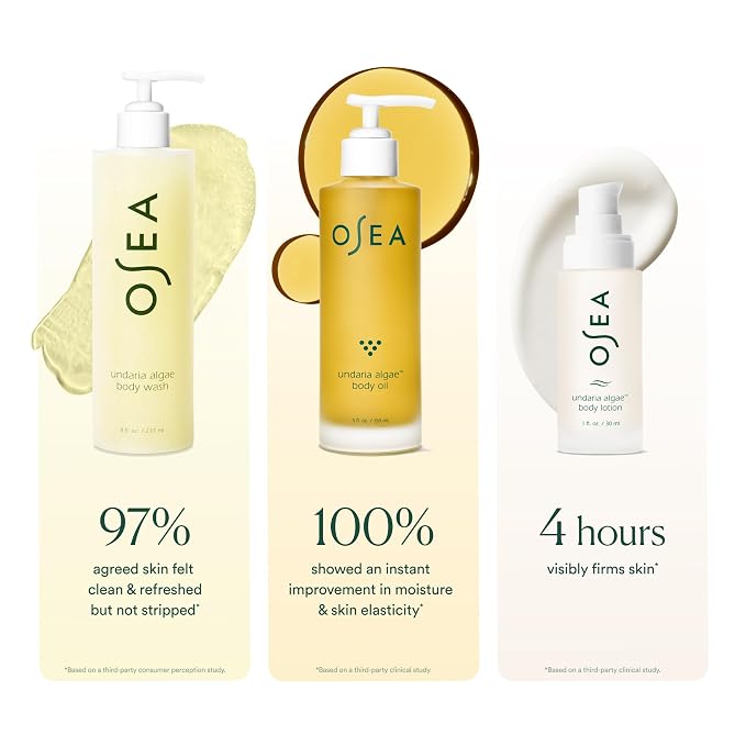 OSEA Undaria Body Glow Trio – Hydrating Body Care Gift Set Mother's Day Limited - Image 5