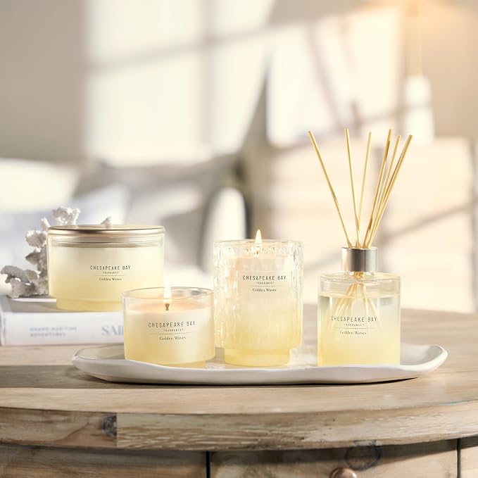 Chesapeake Bay, 11oz Golden Waves Scented Candle, Mood Evoking Fragrance - Image 8