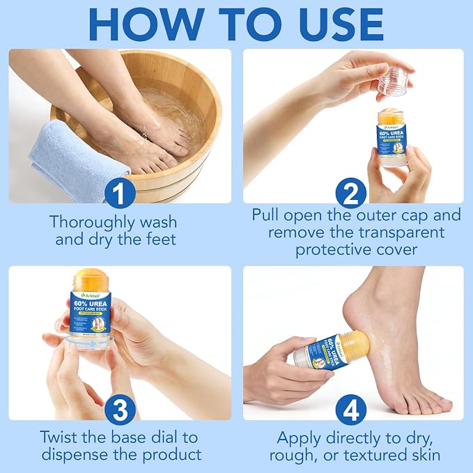 Urea Cream, Maximum Strength Urea Foot Cream, 60% Urea Cream Stick plus 2% - Image 7