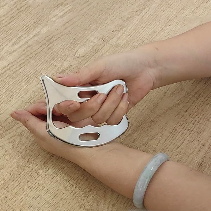 BYYDDIY Stainless Steel Gua Sha Derma Edge Massage Tools-Scraping Massage Tools - Image 4