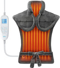iDOO Heating Pad for Neck and Shoulders and Back for Pain Relief, Mothers Day by idoo