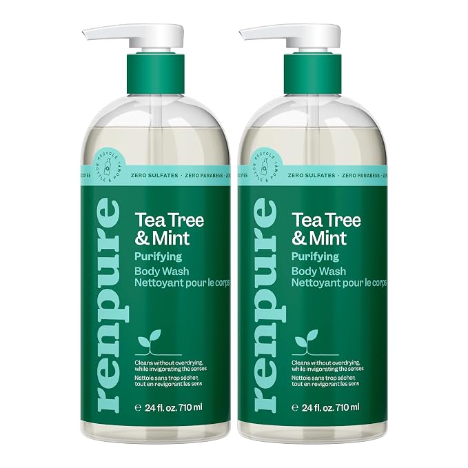 Renpure Tea Tree & Mint Body Wash by RENPURE
