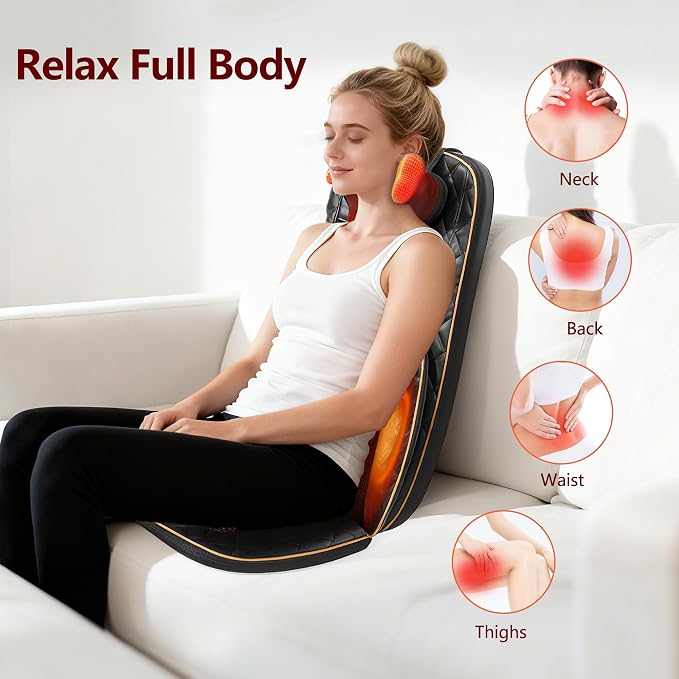 Neck and Back Massager with Heat - Image 2