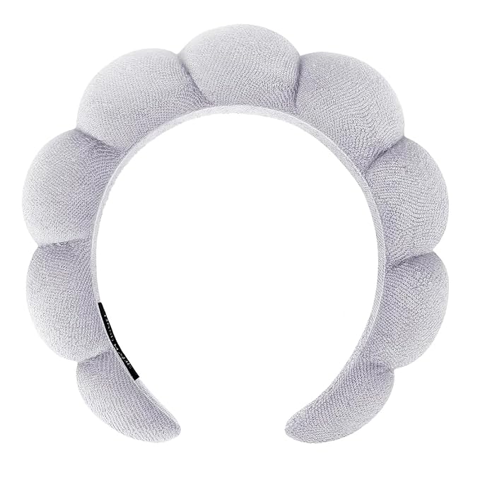 Spa Headbands for Washing Face Makeup Skin Care Women Bubble Facial Beauty by TYSSELY