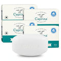 Caprina Goat Milk Bar Soap, FRAGRANCE FREE, 5 oz, Natural Hand & Body Soap Bars by Caprina