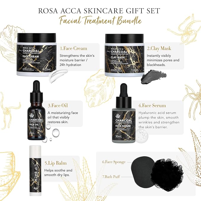 Mothers Day Gift for Mom, Body & Facial Kit Gift, Face Cream, Self Care Kit - Image 2