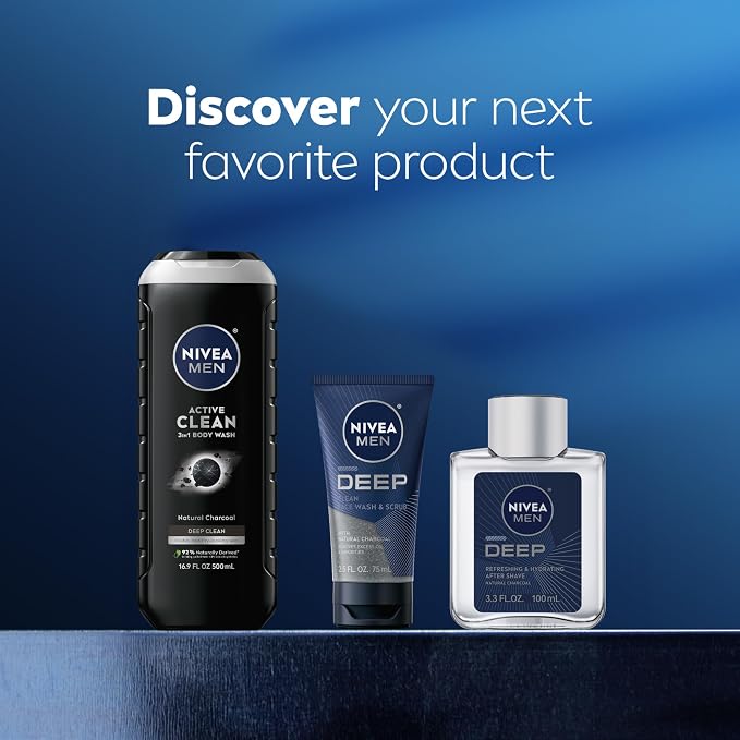 NIVEA MEN Active Clean Body Wash - Image 8