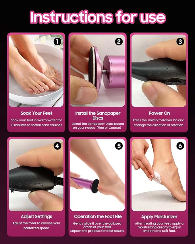 FSA&HSA Electric Foot File - Image 6