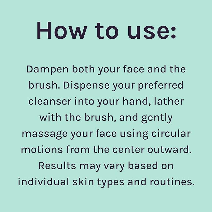 LOLLIPOP Dual-Sided Facial Cleansing Brush | Palm Size Silicone Face Exfoliator - Image 7