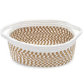 ABenkle Small Basket, Rope Room Shelf Storage Basket, Cat Dog Toys Basket Chest by ABenkle