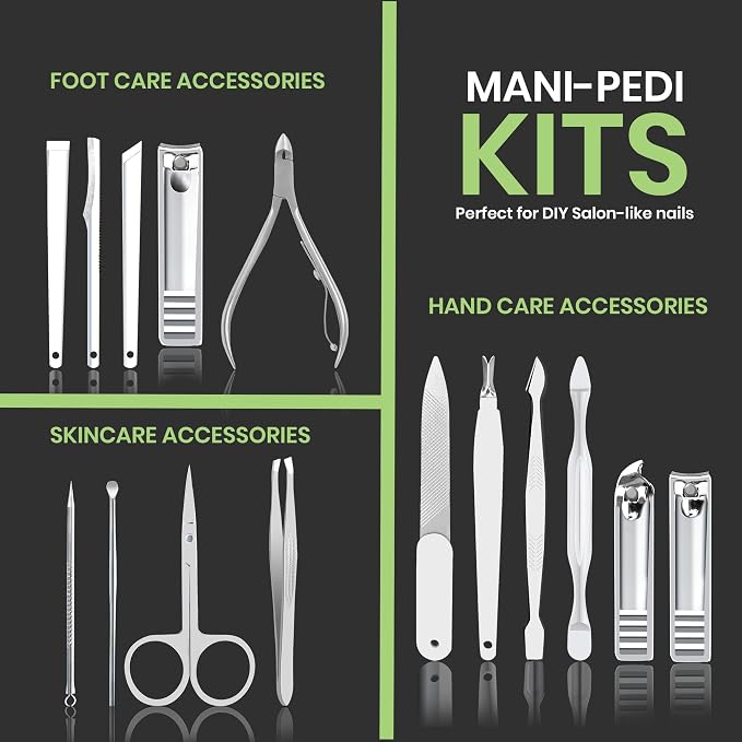 Utopia Care - Manicure Kit for Women and Men, Manicure Set - Image 3