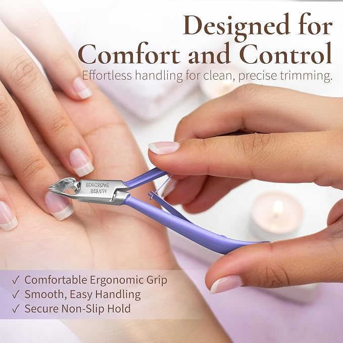 Professional Cuticle Cutter Stainless Steel Cuticle Nippers - Image 6